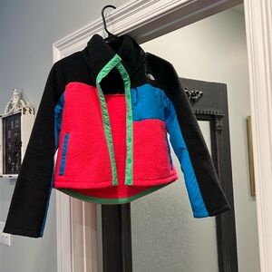 Girls The North Face fleece jacket sz L (12)